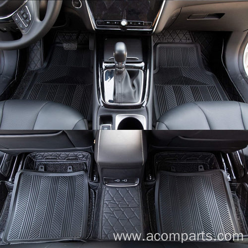 Non-Slip All Season Car Floor Mats Black